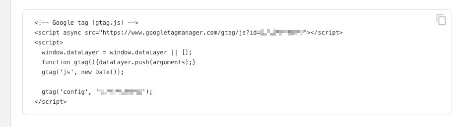 google tag manager tracking tag example