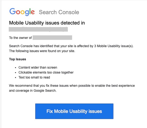 mobile usability issues